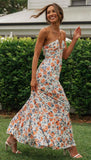 Chiffon Sleeveless Stitching Big Swing Long