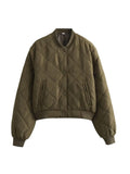 Fongt 2025 Women's New Comfortable Casual Short Cotton Jacket Jacket A19847
