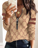 Fongt Spring And Summer New Women's Explosive Ebay Zipper Commuting Long-Sleeved
