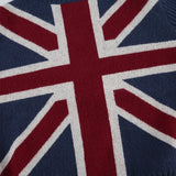 Blue UK Flag Turtleneck Sweater-Outfit