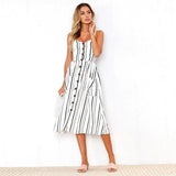 Floral Vintage Casual Sundress