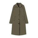 Fongt Women's Clothing INS Explosive Temperament Collar Single Buckle Wind Jacket Workwind