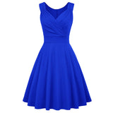 Vintage Hepburn Style Cocktail Light Dress Wish Hot Selling Plus Size Dress-Outfit