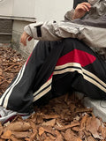 Hip Hop Panel Striped Loose