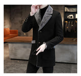 Fongt And South Korea Burst 22 Autumn And Winter New Fur Men's Coat Wish Small Suit