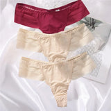Perspective G-String Sexy Low Waist Underwear Women See-Through Underpants Girls Intimates Lingerie Women's