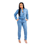 Fashion Tie Jeans Women's Slim Fit Casual