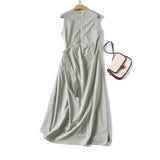 New French Style Sleeveless Dress In Spring-Outfit