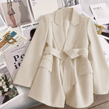Fongt A Suit Jacket Woman In The Autumn Of 2025, The New Design Temperament Korean Version Of The Leisure Trend Green Suit Woman