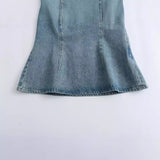 New Spring Style Neckless Sleeveless Halter Top 1208892002-Outfit