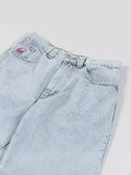 Y2k Big Boy Retro Hip-Hop Cartoon Graphics Denim Shorts Embroidered Loose Short Shinahara Short-Outfit
