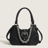 Pu Leather Y2K Crossbody Bag-Outfit
