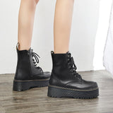 Black Short Boots-Outfit
