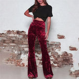 Flare Streetwear Sexy High Waist