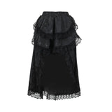 Summer New Trailing Waist Skirt Temperament Elegant Court Style Jacquard Spliced Blouse Girl-Outfit