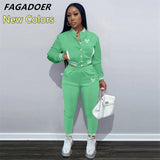 Pink Printed Baseball Coat Pants Two Piece Sets Spring Fall Outfits Womens Track Suits Casual Fashion Streetwear