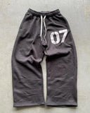 Fongt Trend Street Loose Sweatwear Suit Men And Women's Hip-Hop Sports Zipper Hoodie Trousers Set