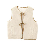 Fongt Sleeveless Vest Vest With Cardigan Jacket 2025 New Winter K41319