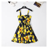 New Coming Off Shoulder Ruffle Dot summer Dress women white strap chiffon beach Boho party sexy dresses vestido