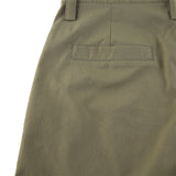 Women's Pocket Casual Pant Vintage Fashion Self Cultivation Low Rise Waist Straight Drawstring Trouser Simple Casual Cargo