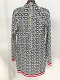 QUALITY Newest 2023 Designer Fashion Women's Long Sleeve Geometric Monogram Knit