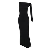 Fongt Summer 2024 New Temperament Sexy Bag Hip Dress Fashion Style Simple Strap Dress Women's