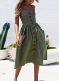 Floral Vintage Casual Sundress