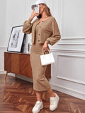 Fongt And Autumn 2025 New Comfortable Casual Pit Jacket Dress Two-Sleeve