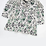 Spring Print Short Dress 2797942-Outfit