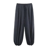 Fongt 2025 New Women's Casual Temperament Simple Fashion Tnut Lantern Trousers