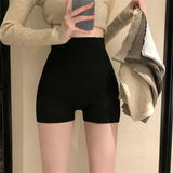 Fongt Knitted Safety Pants Women 2023 Spring And Autumn New Inner Warm Abdominal Hips Without Trace Bottom