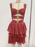 A-Shaped Cake Dress Body Beach Set Sexy All-In-One 2025