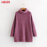 women jumpers turtleneck sweaters oversize winter fashion 2020 long sweater coat batwing sleeve christmas sweate