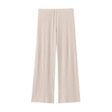 Fongt For Women's INS Burst High-Waist Wide Leg Trousers + Asymmetrical Neckless Top Suit