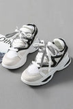 Block Lace Up