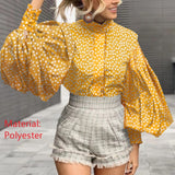 Women Big Lantern Sleeve