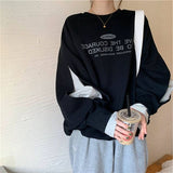 Fake Two-piece Sweatshirts Fashion Loose Versatile