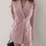 Fongt Jacket Female Design Sense Spring And Autumn Show Thin Suit Female Suit Korean Version Of The British Style Temperament Small Short Coat-Outfit