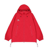 Oversize Waterproof Hooded Jacket-Outfit