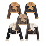 And Winter New Double-Sided Short Jacket Jacket 4341806-Outfit