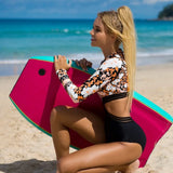 2025 New Sexy Bikini Women's Jumpsuit Digital Print Long-Sleeved Sunscreen High-Rise
