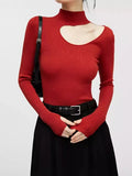 Fongt Bottomed Knitted Women's 2025 Autumn And Winter Fashion Comfortable Soft Temperament With A Small New Long-Sleeved Sweater