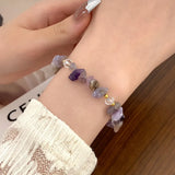 Amethyst Harmony Bracelet-Outfit