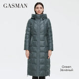 2022 New Female Coat Winter ?Collection Women Coats Long High Quality Women's Jacket Belt Stand-up collar Parkas