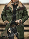 Fongt Autumn And Winter Men's Coat Velvet Jacket More Pocket Coat More Color?