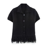 Fongt For Women's INS Explosive Ousted Lattice Lattice Knitting Set