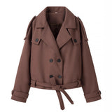 Fongt Women's Clothing 2025 New Fashion This Short Suit Jacket
