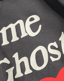 Letters Printed Long Sleeve Hoodie-Outfit