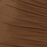 Spring Shirt Dress Long Pile up Sleeve Ruched Buttons up Elastic Turn Down Collar Bodycon Dress Mini Dresses for