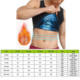Men Zipper Nepprene Sauna Vest Sauna Suit Men Corset Body Shaper Belly Fat Steampunk Slimming Reducer Latex